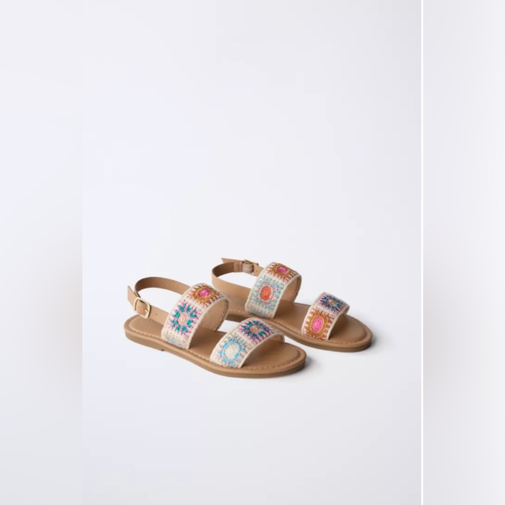 ZARA…. Crochet sandal